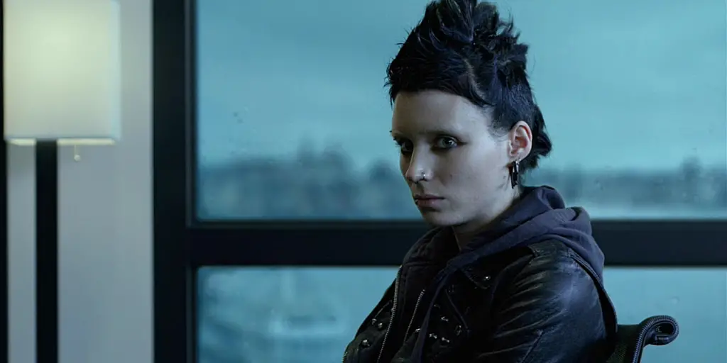 Lisbeth’s intensity drives the film’s suspense.