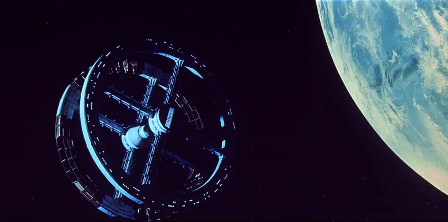 Visual Representation of the Cosmic Journey in 2001: A Space Odyssey