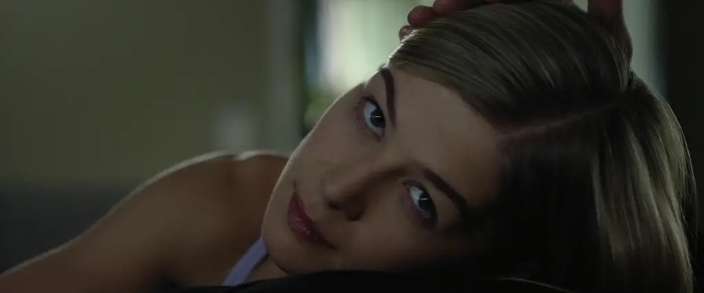 Amy Dunne's character from Gone Girl showcasing her complex manipulation