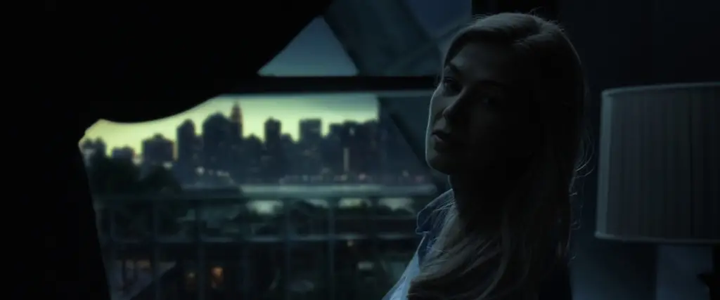 Cinematic techniques of Gone Girl showcasing the muted color palette