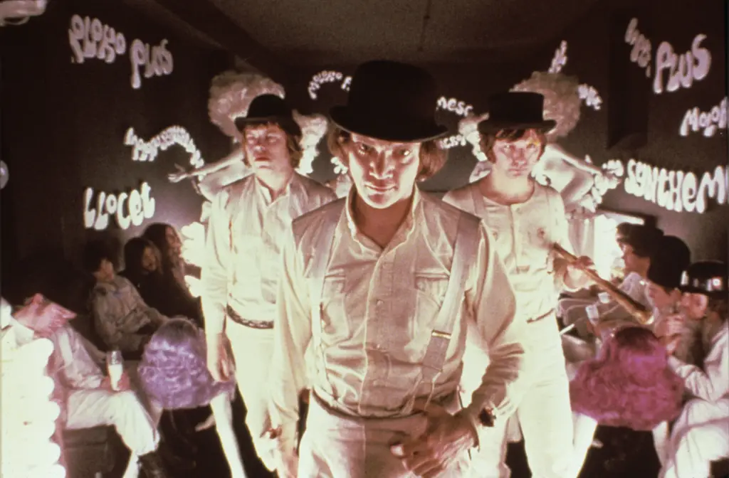 Distorted Camera Angle in A Clockwork Orange