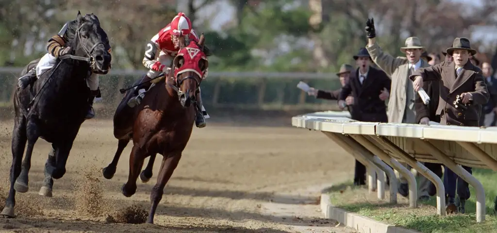 Seabiscuit Racing to Victory